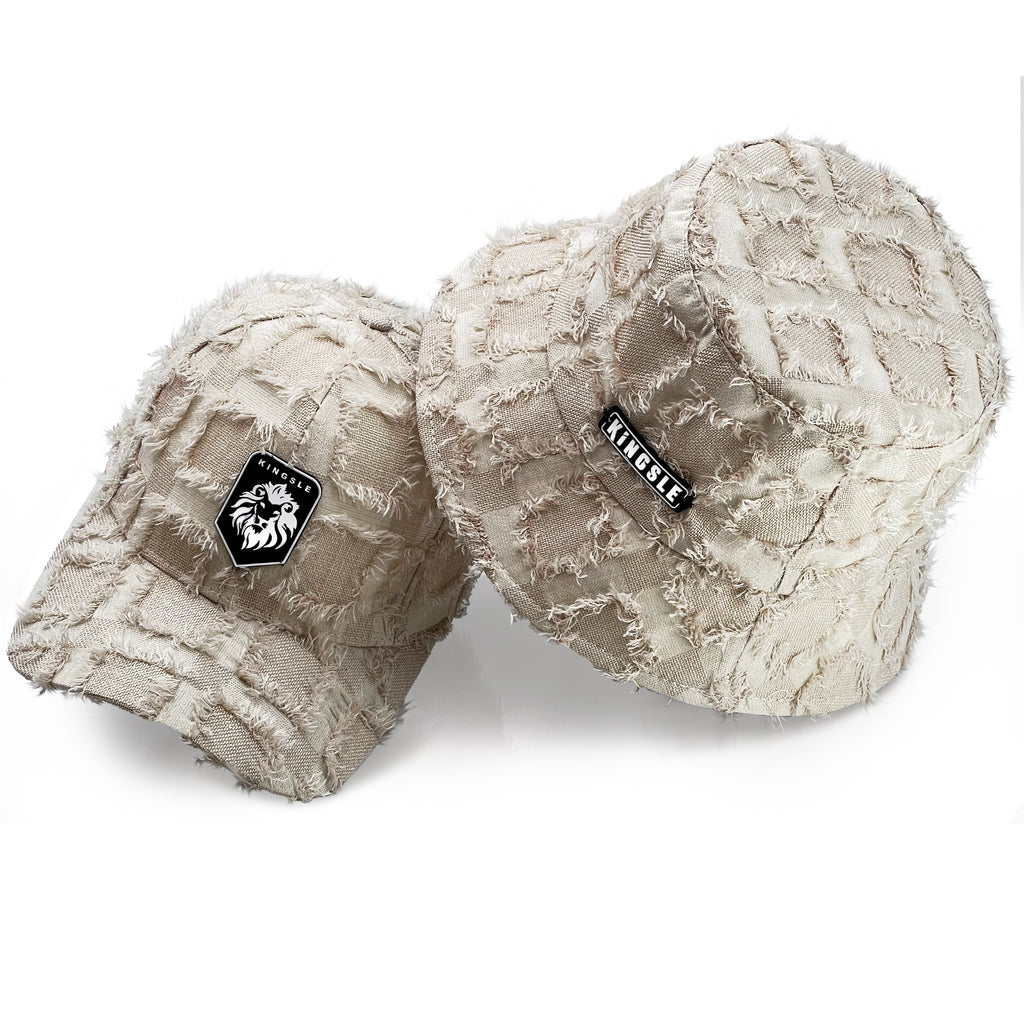 Kingsle "Do Us Part" - CREAM RUGGED Hat Set - Unisex - One Size Fits Most